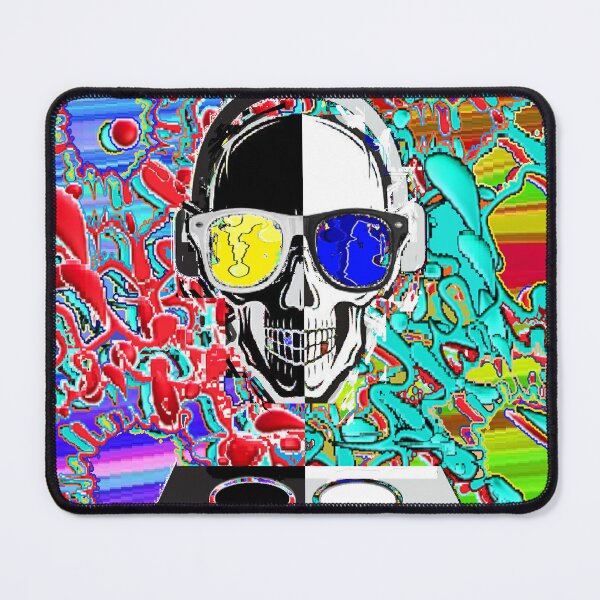 Item preview, Pop Art DJ Skull 2025 designed and sold by LoEndT-Shirts.