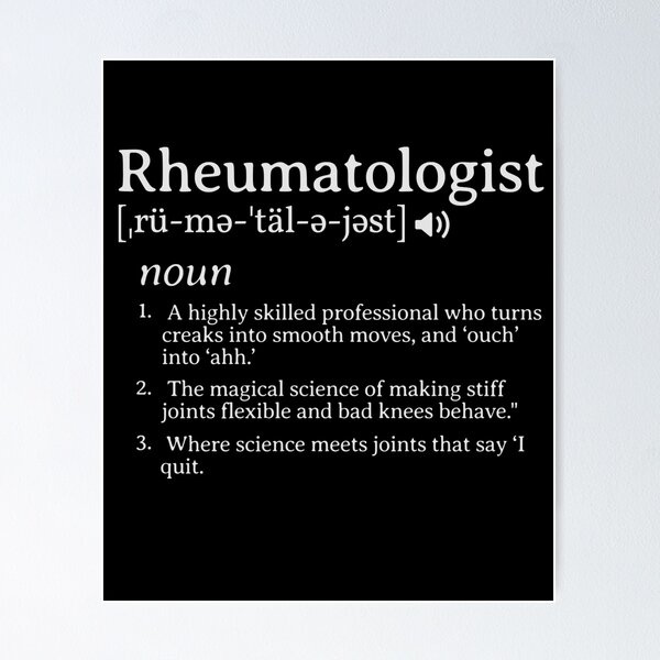 Item preview, Rheumatologist Funny Definition Gift Idea Rheumatology designed and sold by HosvPrint .s.