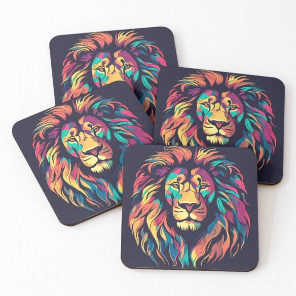 Item preview, Colorful Lion II. designed and sold by KrisDry.