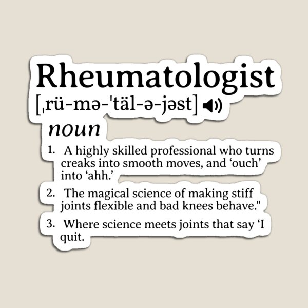 Item preview, Rheumatologist Funny Definition Gift Idea Rheumatology designed and sold by HosvPrint .s.