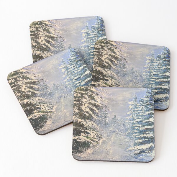 Item preview, Snowy Road designed and sold by MadLilyArt.