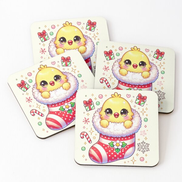 Item preview, Cheerful Christmas chicken  designed and sold by Rajasekar.