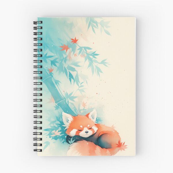 Item preview, Red Panda Bamboo Forest Nap designed and sold by AshiraCreations.