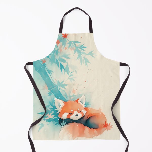 Item preview, Red Panda Bamboo Forest Nap designed and sold by AshiraCreations.