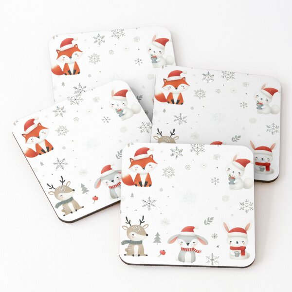 Artikelvorschau, Niedliches Wintertier-Weihnachtsmuster entworfen und verkauft von MJShop18.