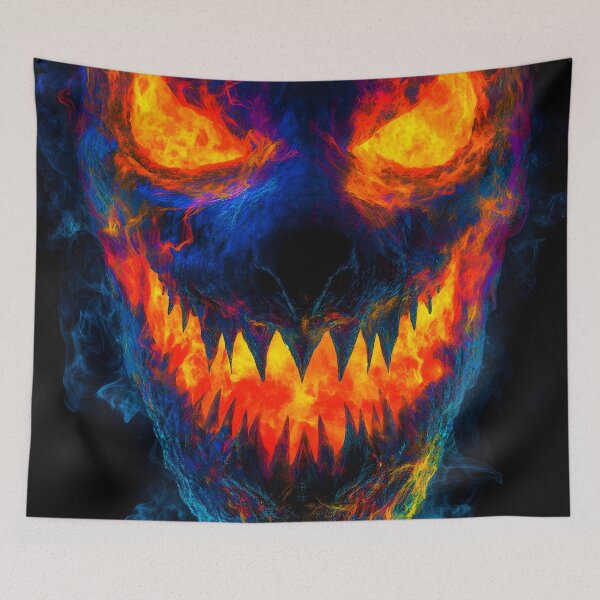 Item preview, Fire Monster. Dragon Like Face designed and sold by Shoot-The-Moon.