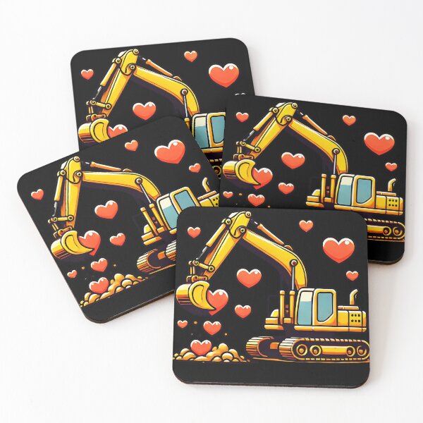 Item preview,  I love excavators designed and sold by Red-forever.