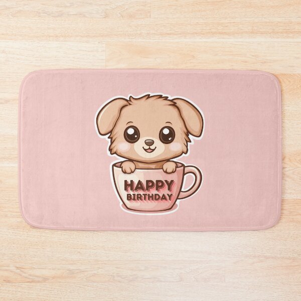 Item preview, Dog -Happy Brithday designed and sold by Mini-magaze.