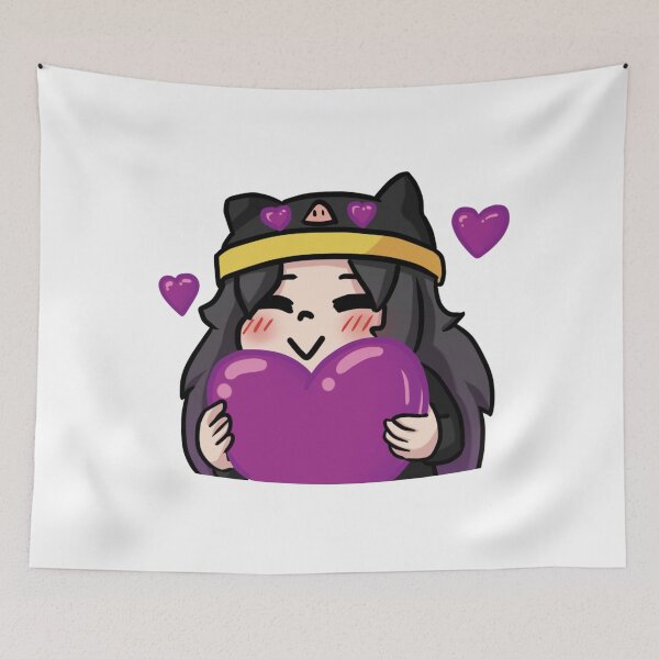 Item preview, RadioMonii Chibi Anime - Purple Heart Kawaii Design designed and sold by RadioMonii.
