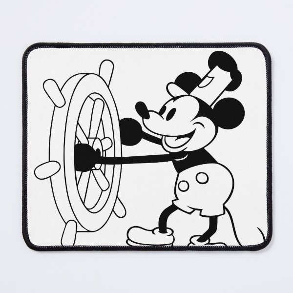 Item preview, Cartoon steamboat willie Retro design designed and sold by Printellarium.