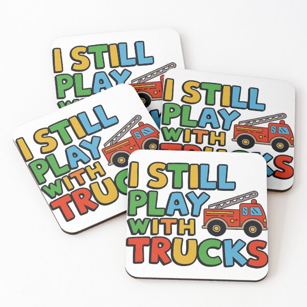 Item preview, I Still Play With Trucks designed and sold by luannsemmsobre.