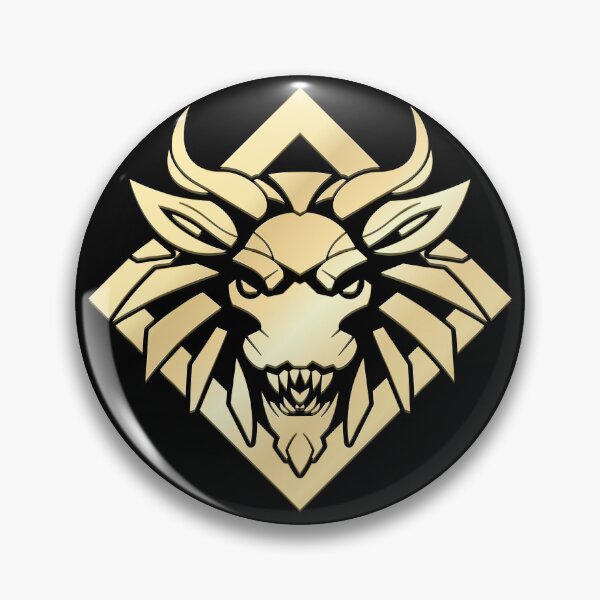 Item preview, Witcher Gold Game Symbol designed and sold by Kubala Designs.