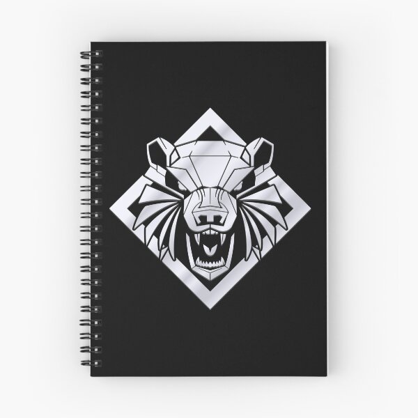 Aperçu de l'œuvre Symbole du jeu Witcher Silver créée et vendue par Kubala Designs.