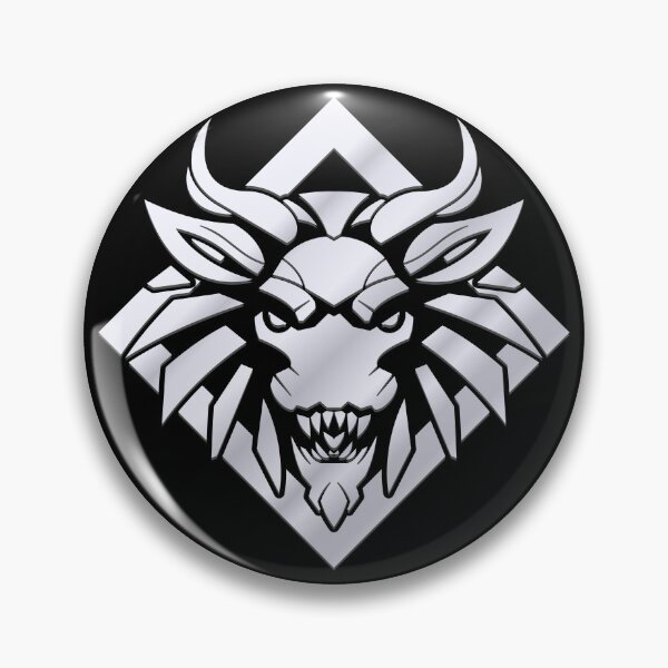 Item preview, Witcher Silver Game Symbol designed and sold by Kubala Designs.