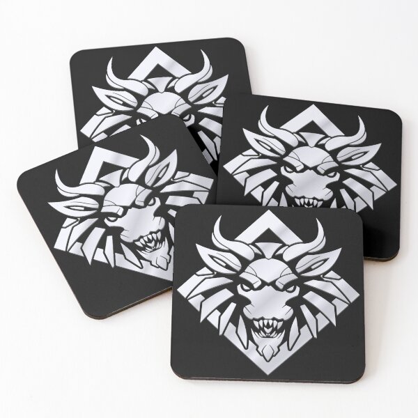 Item preview, Witcher Silver Game Symbol designed and sold by Kubala Designs.