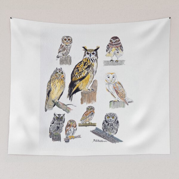 Item preview, Owls Of The USA designed and sold by William Holkham.