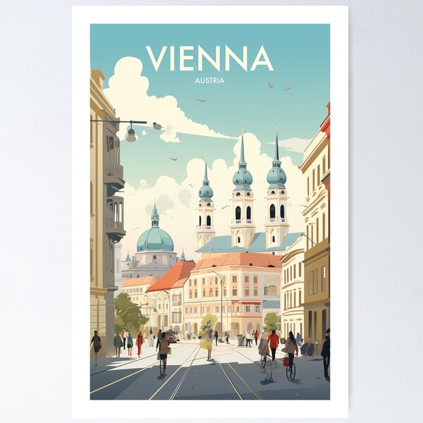 Item preview, VIENNA designed and sold by MarkedArtPrints.