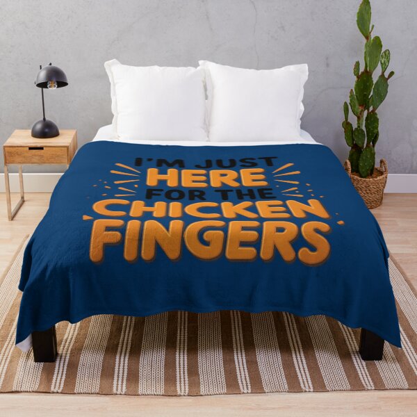 Item preview, Playful Chicken Finger Typography designed and sold by TeeGrit.
