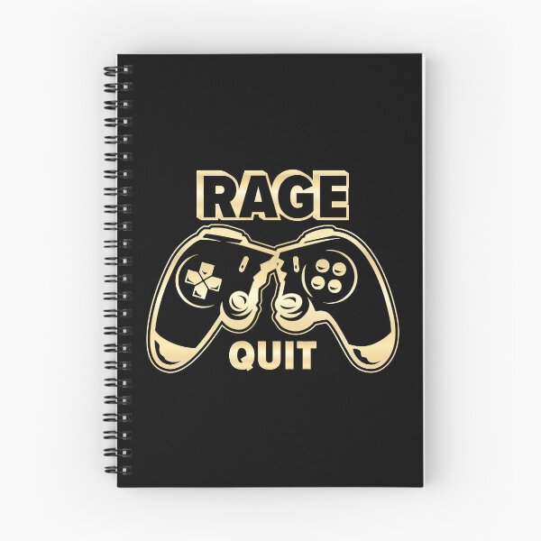Item preview, Rage Quit - Funny Gaming Design designed and sold by Kubala Designs.