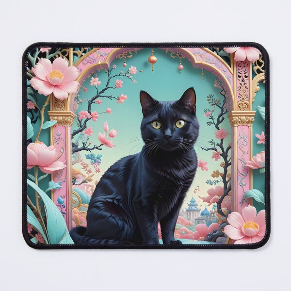 Item preview, Cat Chinoiserie designed and sold by SoniaSarkali.