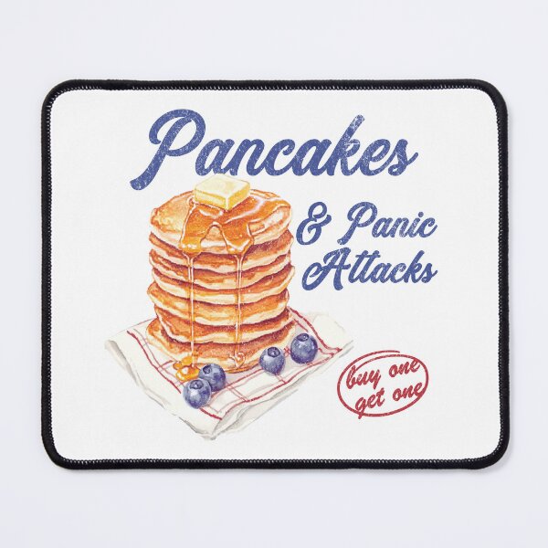 Item preview, Pancakes and Panic Attacks designed and sold by kjanedesigns.