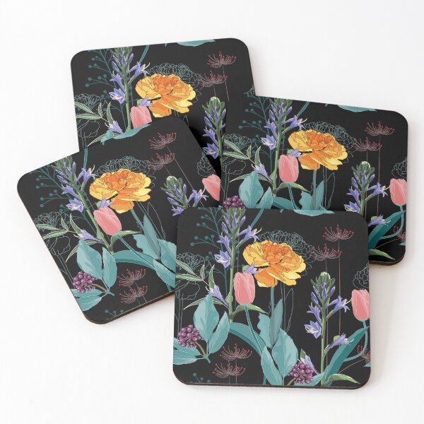 Item preview, Meadow flowers, grass, garden herbs, tulips, fern. lilies. designed and sold by MatyKotiv.
