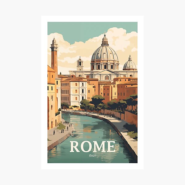 Item preview, ROME designed and sold by MarkedArtPrints.