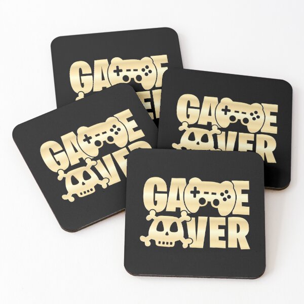Item preview, Game Over - Funny Gaming Design designed and sold by Kubala Designs.