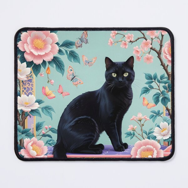 Item preview, Cat Chinoiserie designed and sold by SoniaSarkali.
