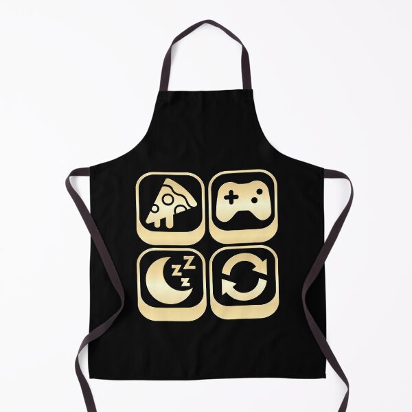 Item preview, Eat Sleep Game Repeat - Funny Gaming Design designed and sold by Kubala Designs.