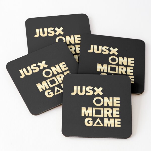 Item preview, Just One More Game - Funny Gaming Design designed and sold by Kubala Designs.