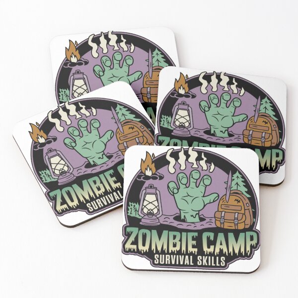 Item preview, Zombie Camp: Survival Skills designed and sold by OldSchoolRetro.