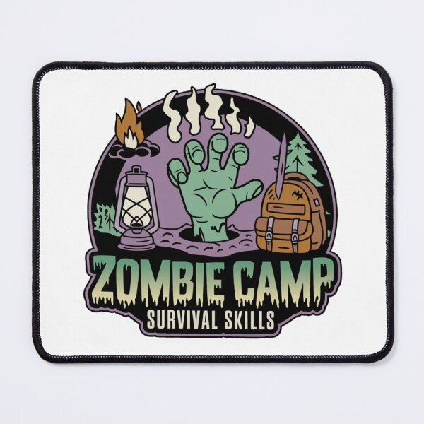 Item preview, Zombie Camp: Survival Skills designed and sold by OldSchoolRetro.