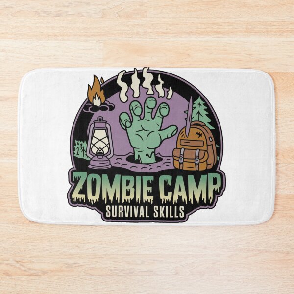 Item preview, Zombie Camp: Survival Skills designed and sold by OldSchoolRetro.