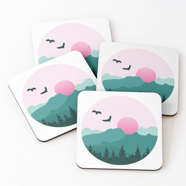 Item preview, Eagles Flying in the Mountains designed and sold by MagnoliaLake.