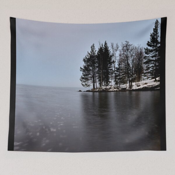 Item preview, Lakeside trees designed and sold by Jouko Lehto Photography.