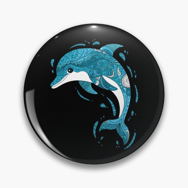 Item preview, Whimsical Dolphin Art Perfect for Sea Lovers designed and sold by InsanseCreation.