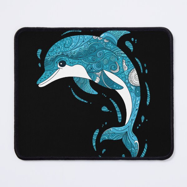 Item preview, Whimsical Dolphin Art Perfect for Sea Lovers designed and sold by InsanseCreation.