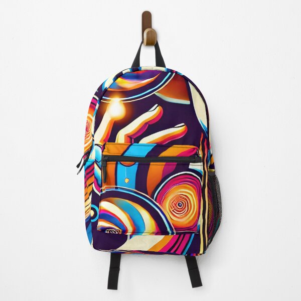 Item preview, "Psychedelic Third Eye Vibrant Retro Art designed and sold by DrawHandArt.