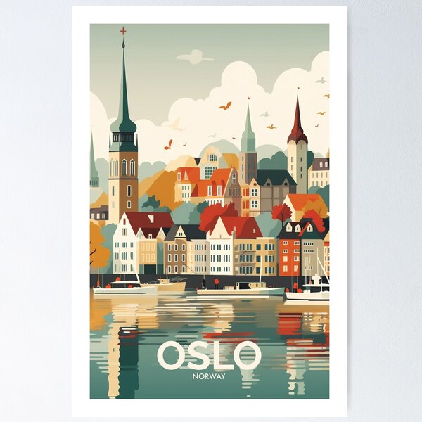Item preview, OSLO designed and sold by MarkedArtPrints.