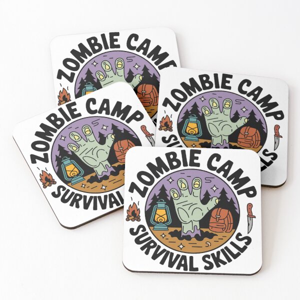 Item preview, Zombie Camp: Survival Skills designed and sold by OldSchoolRetro.