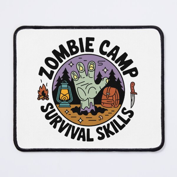 Item preview, Zombie Camp: Survival Skills designed and sold by OldSchoolRetro.