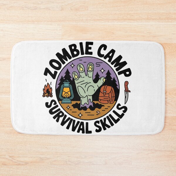 Item preview, Zombie Camp: Survival Skills designed and sold by OldSchoolRetro.