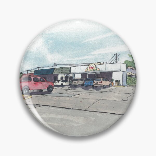 Item preview, Hub City Diner Watercolor Painting designed and sold by EasyPrints337.