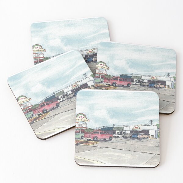 Item preview, Hub City Diner Watercolor Painting designed and sold by EasyPrints337.