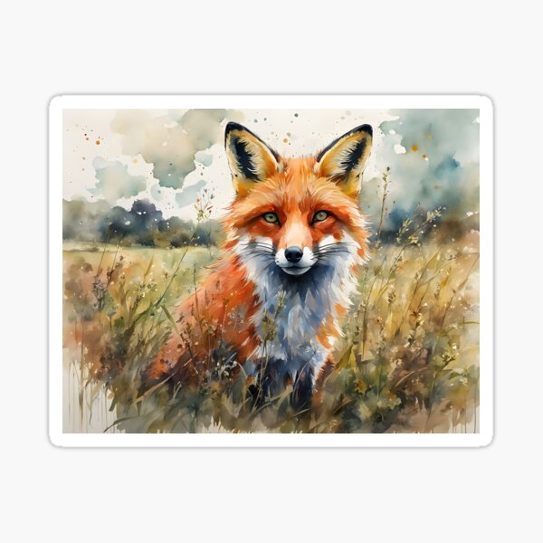 Item preview, Red Fox (Vulpes vulpes) - British Wildlife designed and sold by Country-Artist.