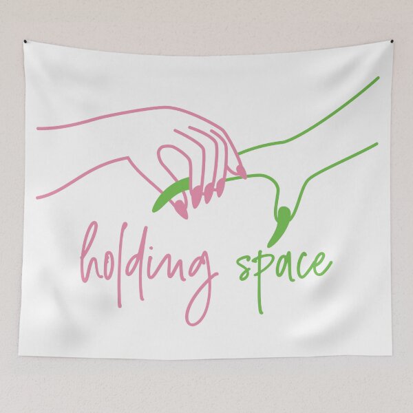 Item preview, holding space - pink looks good with green designed and sold by acciojoy.