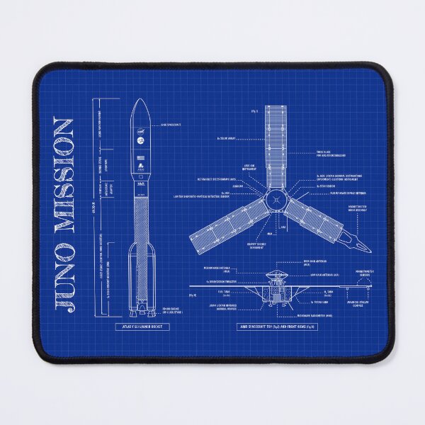 Item preview, Juno. Beyond Earth. Outer Planet Exploration Probes (Blueprint) designed and sold by BGALAXY.