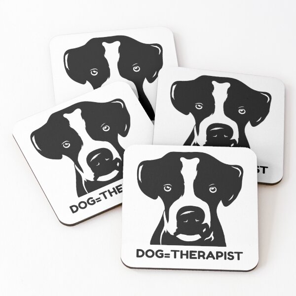 Item preview, Dog=Therapist designed and sold by FirstTimeTees.