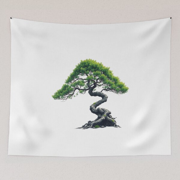 Item preview, juniperus bonsai wall art designed and sold by melissabeta.